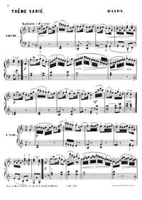 Thème et 6 variations -